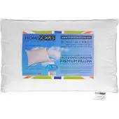 Homescapes KOPFKISSEN Mikrofaser mit Federkern, 48/74 cm