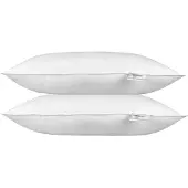 Homescapes KOPFKISSEN 2er-Set, Super-Mikrofaser 40/80 cm