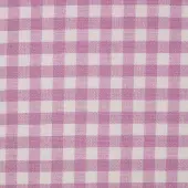 Homescapes BAUMWOLLSTOFF Meterware Vichy-Karo rosa-weiß, 150 cm