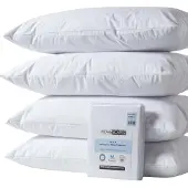Homescapes KISSENSCHONER wasserdicht 40/80 cm, 4er-Set mit Reißverschluss