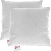 Homescapes FÜLLKISSEN 2er-Set – 40/40 cm, Gänsefedern & Daunen