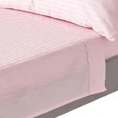 Homescapes DAMAST-BETTLAKEN ohne Gummizug, 100% Ägyptische Baumwolle