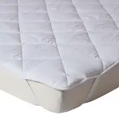 Homescapes Premium Matratzen-Topper 135 x 190 cm aus dicht gefüllter Baumwolle
