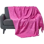 Homescapes WOHNDECKE Nirvana Slub 225/255 cm, 100% Baumwolle