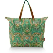 Pip studio Reisetasche Schultertasche Tilda Tote Bag Jabali Green grün