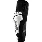 Leatt 3DF 6.0 Weiß Motocross Ellbogenprotektoren Größe 2XL