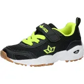 Lico Kinder Sportschuh Bronte VS mit Klettverschluss, elastischen Schnürsenkeln und Größenmesssystem Gr. 28