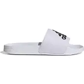 Adidas Adilette Shower Slide Badelatschen Badeschlappen Sandale weiß/schwarz GZ3775, Schuhgröße:39 EU