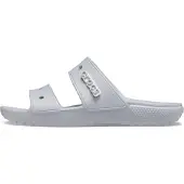 Crocs CLASSIC SANDAL Damen grau geruchshemmend antibakteriell Flip-Flops