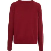 Tommy Hilfiger Feinstrickpullover aus Wollmischgewebe mit Logostickerei
