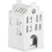 Räder Unbekannt Design - ZUHAUSE Mini Lichthaus Stadthaus 6 x 6 x 13,5 cm, weiss