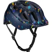BBB Helm BHE-172 Hero Kids – Kinderhelm marineblau Astronauten-Motiv größe S (46-52 cm) BHE-172-astronaut-S