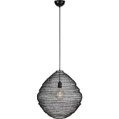 Markslöjd Tazza 1 Pendelleuchte Black - , Schwarz, für Wohnzimmer, Metall