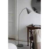 Markslöjd LED Stehlampe Funil, dimmbar, alu / grau / zink, für Wohn- / Esszimmer, Metall, Modern, LED Stehlampe