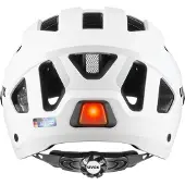 Uvex Stride Visor Fahrradhelm für Erwachsene - White matt/59-61 cm