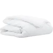 vidaXL 2-in-1 Bettdecke 220 x 135 x 8 cm Winter Polyester Weiß
