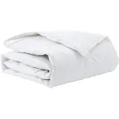 vidaXL Winterbettdecke Weiß 140 x 200 cm Feder
