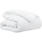 vidaXL 2-in-1 Bettdecke 262 x 242 x 10 cm Winter Polyester Weiß