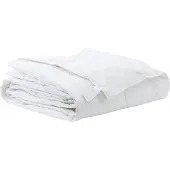 vidaXL Bettdecke 240 x 220 cm Frühling, Herbst Feder Weiß Atmungsaktiv