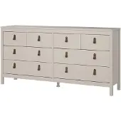 Ebuy24 Madrid Kommode 8 Schubladen Cashmere.