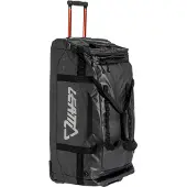 Leatt 120l With Wheels Gepäck Schwarz Schwarz One Size