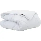 vidaXL Winterbettdecke 220 x 135 x 5 cm Winter Polyester Weiß