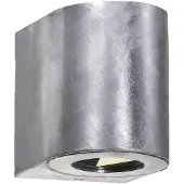 Nordlux Canto 2, Oberfläche, 2 Glühbirne(n), 2700 K, IP44, Metallisch