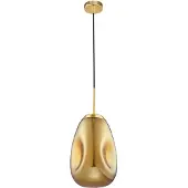Nova Luce LAVA Pendelleuchte E27 Gold 120x22cm dimmbar 9190393