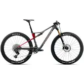 Orbea OIZ M-Team AXS 2026 - Diamond Carbon View (Matt) - Cherry Red (Gloss)