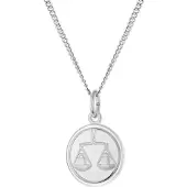 Trendor 28606-10 Kinder-Halskette Sternzeichen Waage 925 Silber
