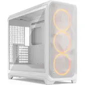 Fractal Design Meshify 3 XL, PC, Weiß, ATX, EATX, ITX, micro ATX, SSI CEB, SSI EEB, Stahl, Gehärtetes Glas, Gaming, Multi
