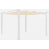 Sweeek - Dachplane für Pergola 3x4m - Condate - Ecru