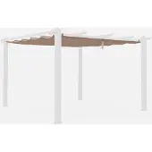 Sweeek - Dachplane für Pergola 3x4m - Condate - Taupe