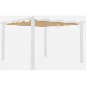 Sweeek - Dachplane für Pergola 3x4m - Condate - Beige