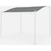 Sweeek - Ersatzplane für Pergola BRESTUM 3x2,5m - Grau