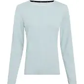 MCKINLEY Damen Langarmshirt Hunu LS W BLACK NIGHT/ROYAL BL