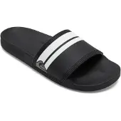 Quiksilver Rivi Slide Black/Black/White Größe EU 47