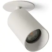 ANTIDARK SpotOn Semi Einbauspot, weiß - , SpotOn Semi, Weiß, für Wohnzimmer, Aluminium
