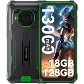 Blackview BV6200 Pro, 16,7 cm (6.56"), 720 x 1612 Pixel, 4 GB, 128 GB, Android 13, Schwarz