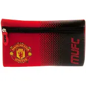 Manchester united FC - Schreibmäppchen TA3593 (Einheitsgröße) (Rot/Schwarz)