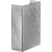 Nordlux Fold 10 LED Wandleuchte Galvanised - , Metallisch, für Wohnzimmer, Aluminium