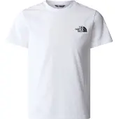 The North Face T-Shirt Simple Dome NF0A87T4 Weiß Regular Fit