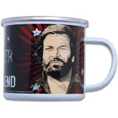 Blechwaren Fabrik Braunschweig Bud Spencer Emaille Tasse The Legend