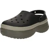 Crocs Clog Unisex Classic Stacked Clog Black-Schuhgröße 36 - 37