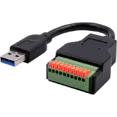 EXSYS USB-A Terminal Block Adapter