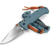 Benchmade Adira Taschenmesser, depth blue grivory, Wellenschliff