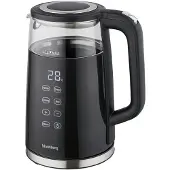 Klausberg Wasserkocher KB-7894 1,7L Schwarz LED Temperaturregelung