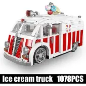 Mould King 10039 - Eiswagen / Ice Cream Truck () Klemmbausteine