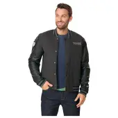 FASTWAY City Men 201 Textiljacke Herren Flanell schwarz, 46