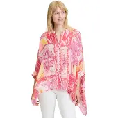 Betty Barclay Schlupfbluse "Betty Barclay Damen Tunika-Bluse mit Fledermausärmeln"